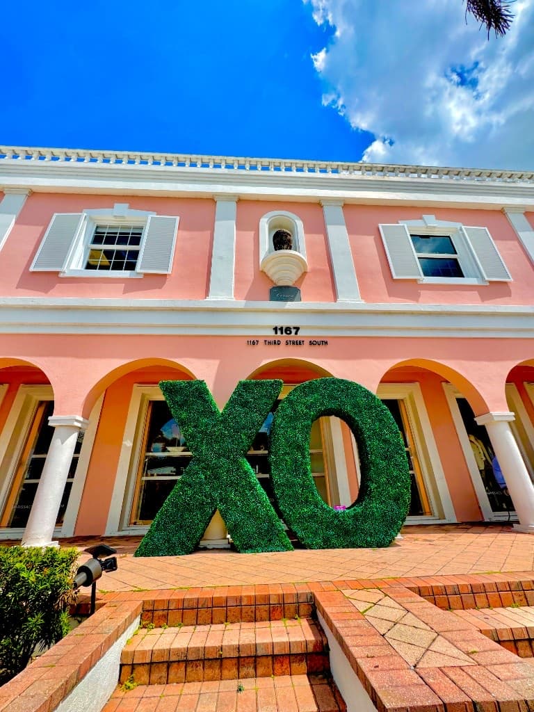 Inspiration — sunlit coastal town architecture, Florida